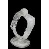 Scultura "Donna Cerchio" Vetro Massiccio Original Murano Glass - Pezzo Unico